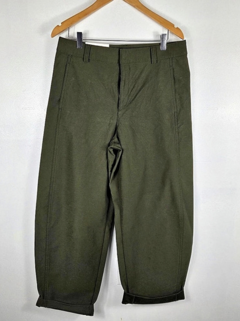 Uniqlo Jersey Barrel Pants Olive Pants Size Large NWT
